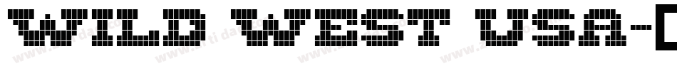 Wild West USA字体转换
